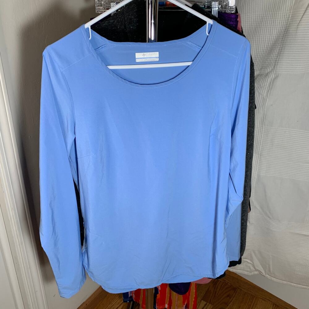 Columbia Blue Longsleeve Shirts Size S